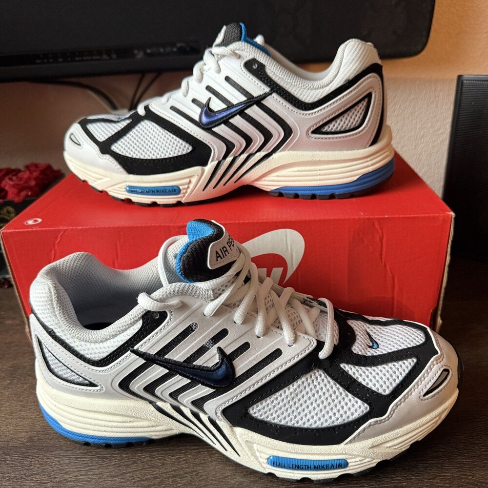 Nike Air Pegasus 2K5 2005 Air Pegasus 2005 'White Black Photo Blue' Men’s Size 9